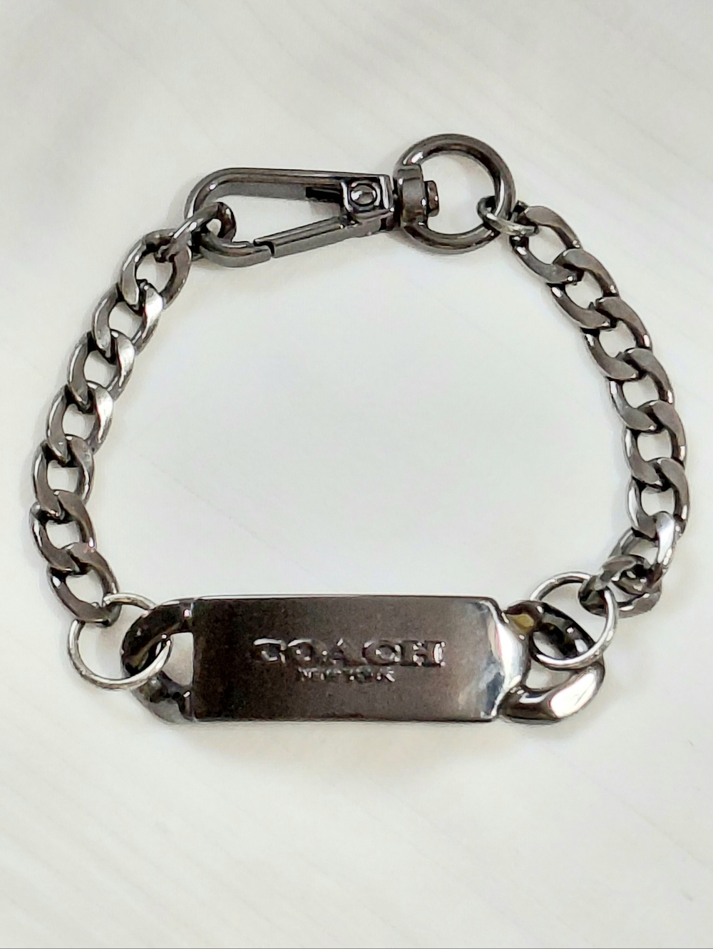 Coach Gunmetal Bracelet
